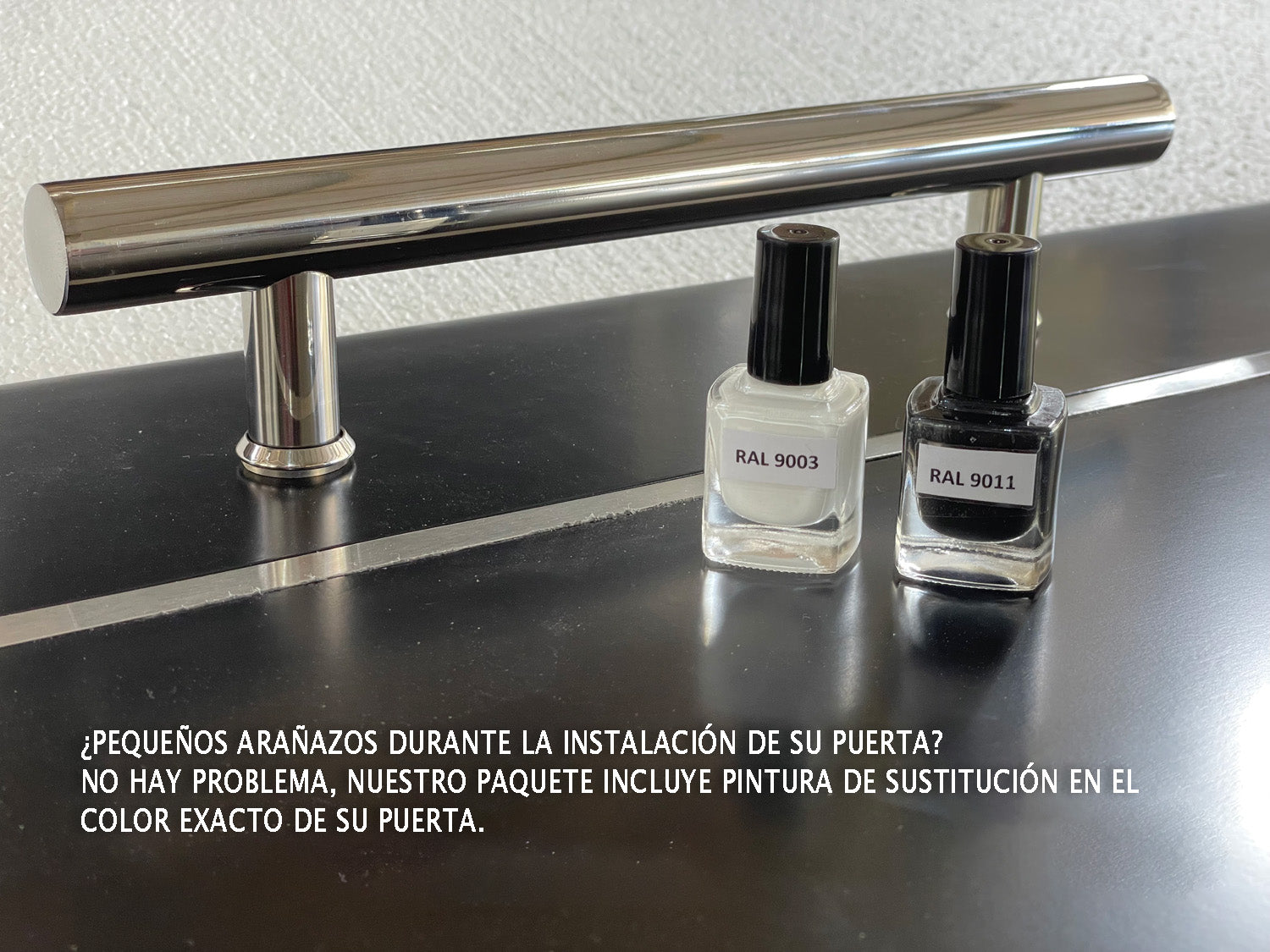 Puerta Interior Con Panel De Vidrio Esmerilado  PIC1-2697